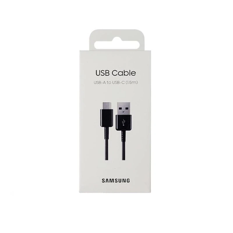 Câble USB-C 1,5m noir d'origine Samsung