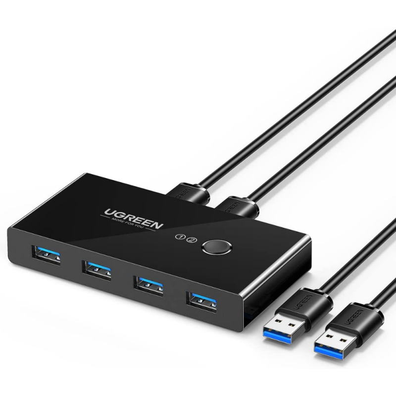 HUB 2 Ports USB 3.0 Entrée 4 Ports USB Sortie