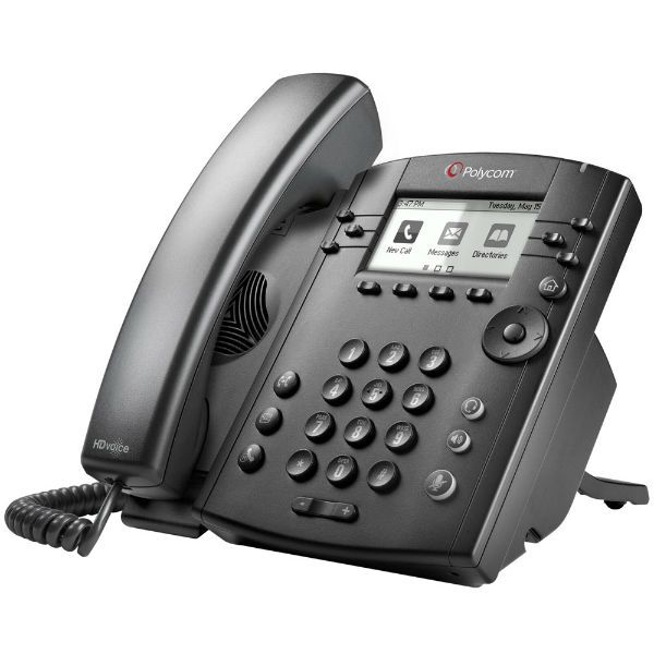 Poly VVX 311 – Téléphone IP de Bureau Professionnel