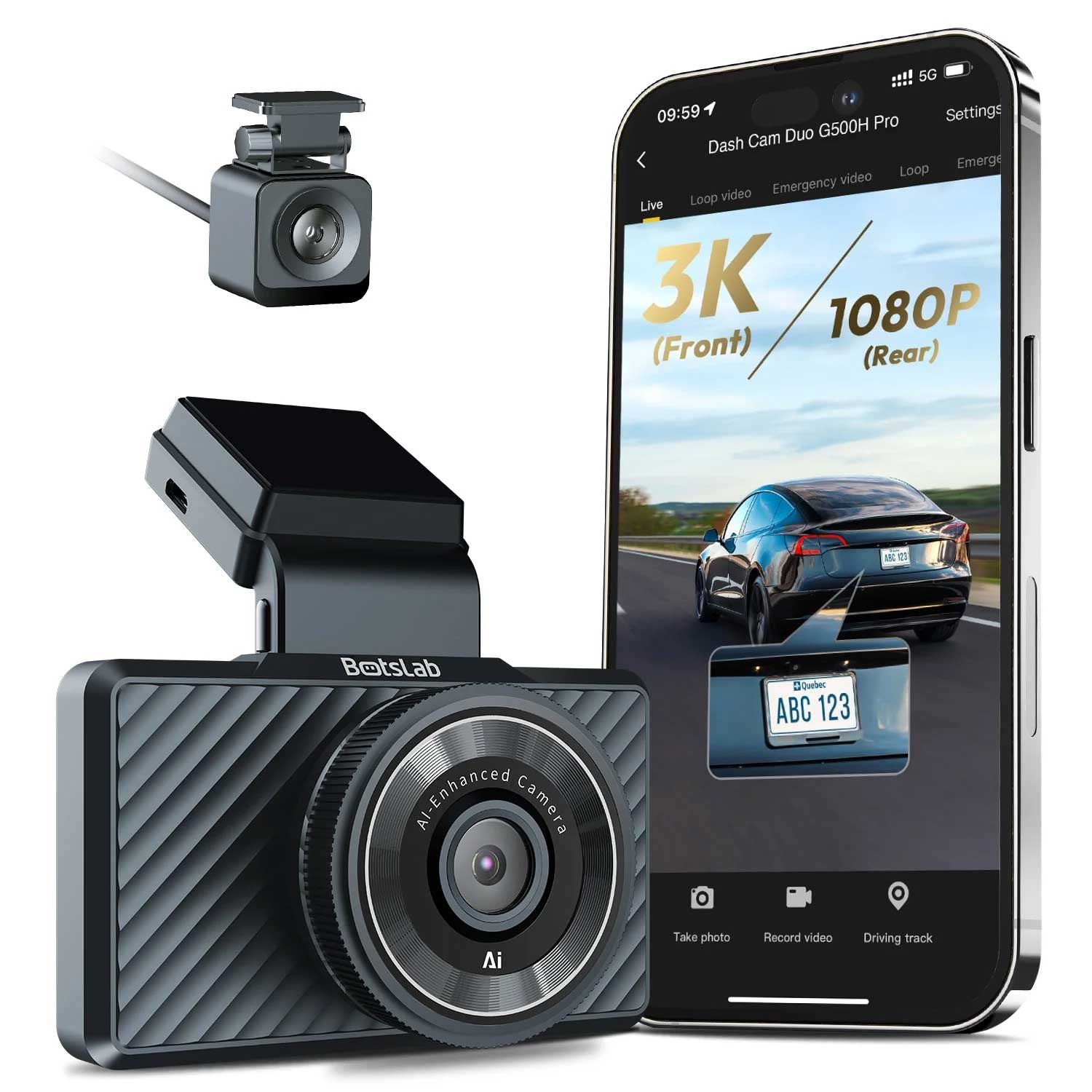 Dashcam Botslab G500H PRO – Image 6