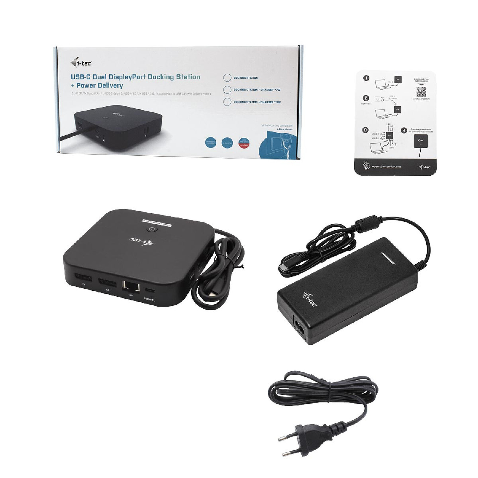 I-TEC Docking Station + Chargeur 112W – Image 3
