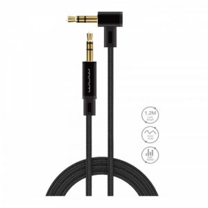 Câble Audio Jack 3.5mm M/M Tressé 1.2m Haute Qualité