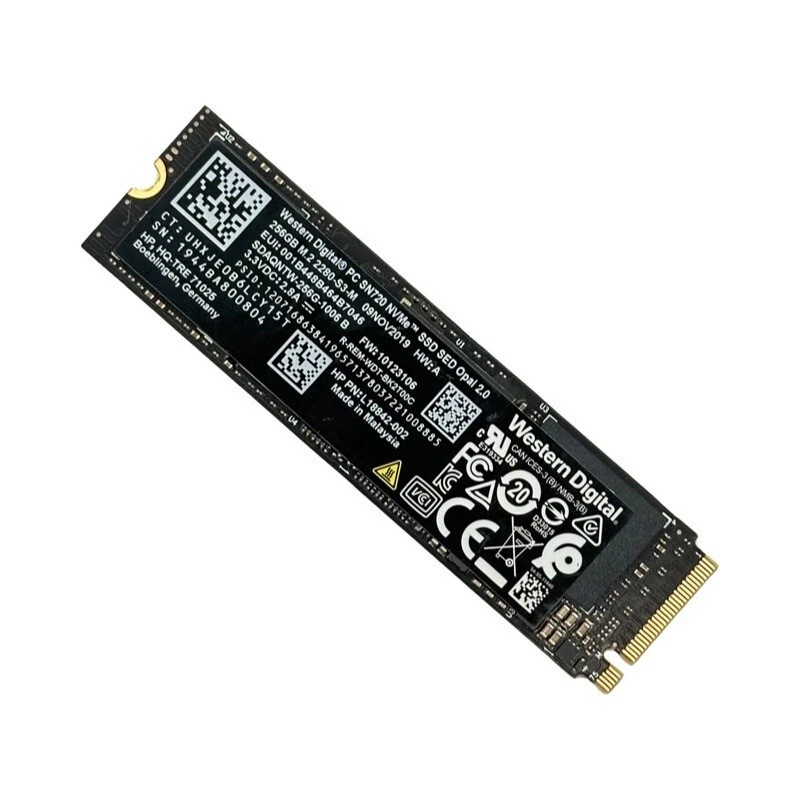 SSD NVMe Western Digital PC SN720 – 256 Go – Occasion