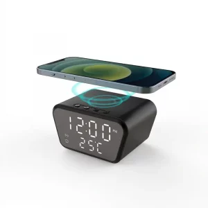 Réveil Digital & Chargeur Induction Rebeltec